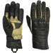 Helgrade Womens Loren Water Resistant Leather Gloves - Cream/Black