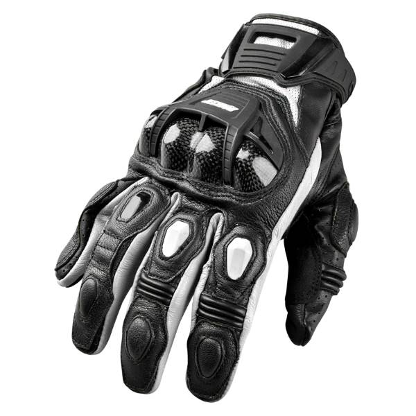 Joe Rocket Jrc Blaster SR Leather Gloves - White