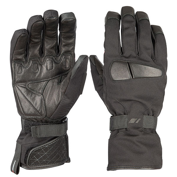 Joe Rocket Mens Alter Ego Waterproof Textile Gloves - Black