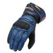 Teknic Mens Long Chicane Street Gloves - Blue/Black