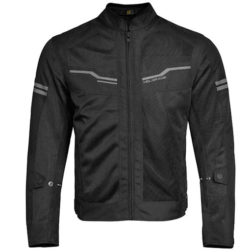 Helgrade Mens Freeman Mesh Jacket - Black
