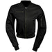 Helgrade Womens Cruz Waxed Jacket - Black