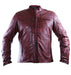 Helgrade Mens Madsen Leather Jacket - Ox Blood