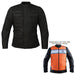 Helgrade Mens Penn Water Resistant Waxed Jacket - Black