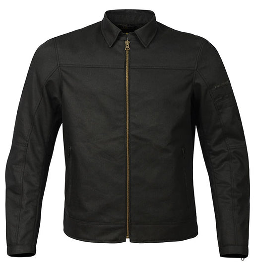 Helgrade Mens Norton Waxed Jacket - Black