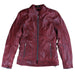 Helgrade Womens Bergen Leather Jacket - Ox Blood