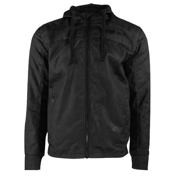 Speed & Strength Mens Go for Broke Armoured Motorcycle Hoody - Black