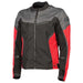 Joe Rocket Mens Blaster Textile Jacket - Black/Red