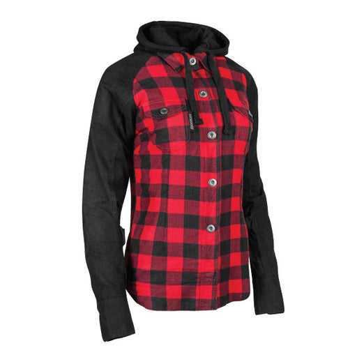 Joe Rocket Womens Glorioius & Free Armoured Shirt - Red