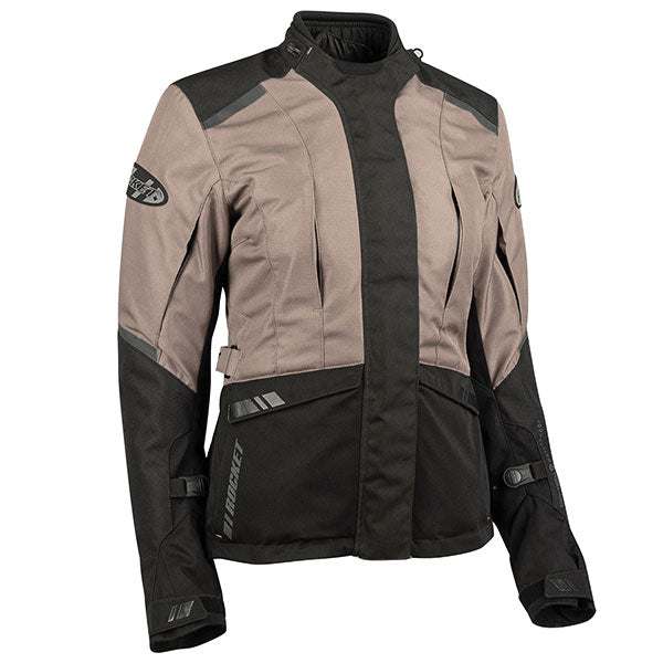 Joe Rocket Womens Ballistic 16.0 Waterproof Adventure Jacket - Sand