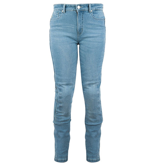 Joe Rocket Womens Lotus Armoured Jeans - Light Blue