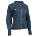 Speed & Strength Womens Heart & Soul Denim Jacket - Blue