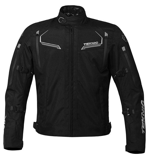 Teknic Mens Explorer Textile Jacket - Grey/Black