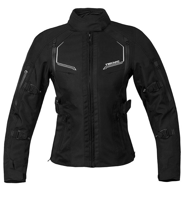 Teknic Womens Explorer Textile Jacket - Grey/Black