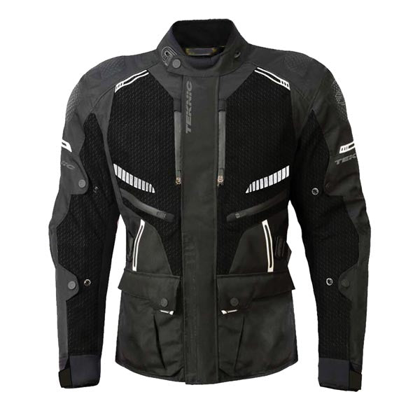 Teknic Mens Terrain Waterproof Textile Jacket - Black