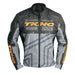 Teknic Mens Traverse Waterproof Textile Jacket - Orange/Grey/Black