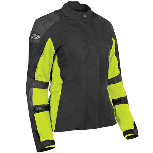 Joe Rocket Womens Alter Ego 15.0 3-IN-1 Textile Jacket - High-Visibility/Black