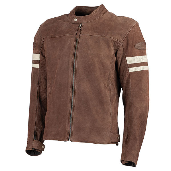 Joe Rocket Mens Classic 92 Leather Jacket - Brown