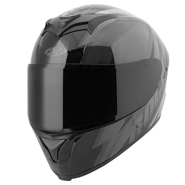 Joe Rocket RKT 100-SERIES 3.0 Full Face Helmet - Grey/Black