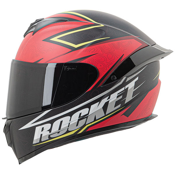 Joe Rocket RKT 100 Series Elevation Helmet - Grey/Red