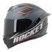 Joe Rocket RKT 100 Series Elevation Helmet - Grey/High-Visibility
