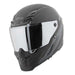 Joe Rocket RKT 240-SERIES Solar Flare Full Face Helmet - Matte Black/Silver