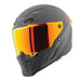 Joe Rocket RKT 240-SERIES Solar Flare Full Face Helmet - Black/Red