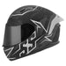 Speed & Strength Moment Truth SS750 Full Face Helmet - White/Black