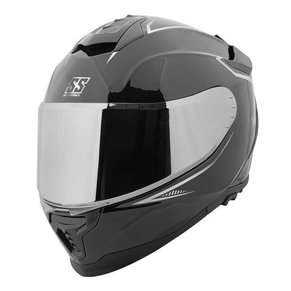 Speed & Strength SS1660 Cruise Missile Full Face Helmet - Silver
