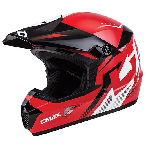 GMAX Youth MX46Y Compound MX Helmet - Red