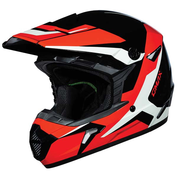 GMAX MX46 Cyclus MX Helmet - Black/Red