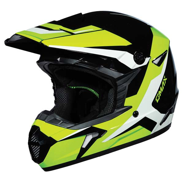 GMAX MX46 Cyclus MX Helmet - Black/Green
