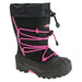 Baffin Youth Young Snogoose Boots - Black/Pink