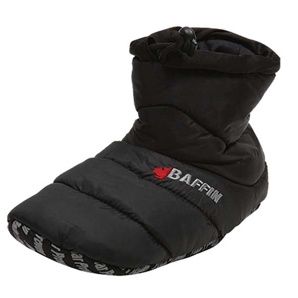 Baffin Unisex Cush Booty Hybrid Slipper - Black