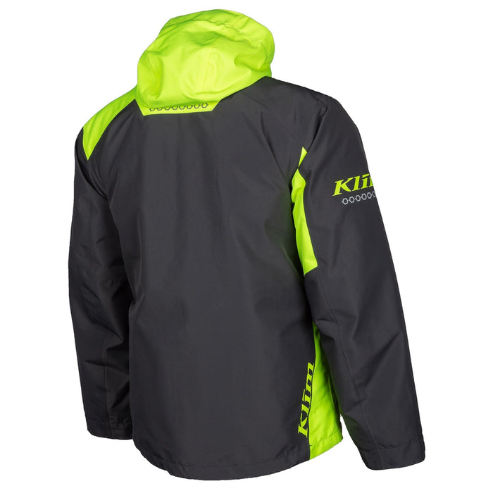 Klim Mens Kompound Hybrid Jacket - Asphalt - Hi-Vis, view 3