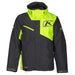 Klim Mens Kompound Hybrid Jacket - Asphalt - Hi-Vis, front view