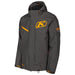 Klim Mens Kompound Hybrid Jacket - Non-Current - Asphalt - Strike Orange, view 2