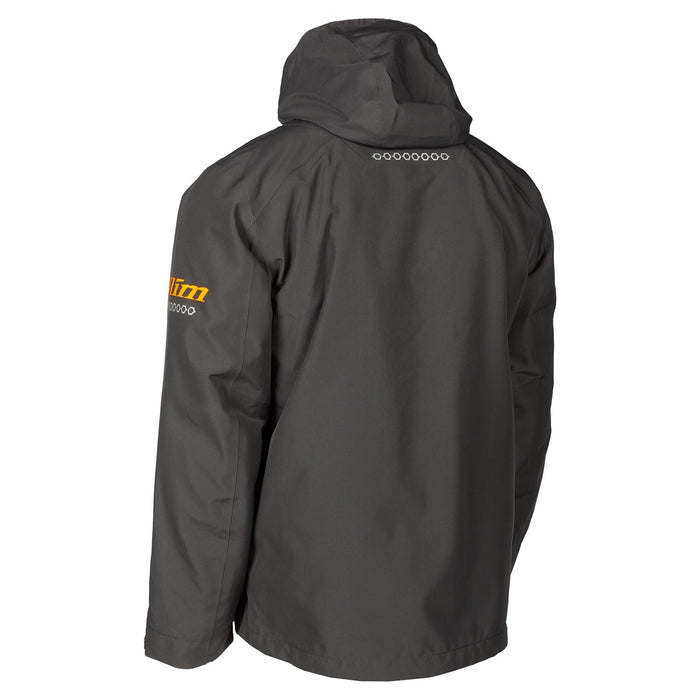 Klim Mens Kompound Hybrid Jacket - Non-Current - Asphalt - Strike Orange, view 5