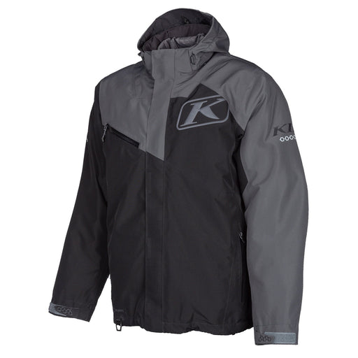 Klim Mens Kompound Hybrid Jacket - Non-Current - Black - Asphalt, view 2