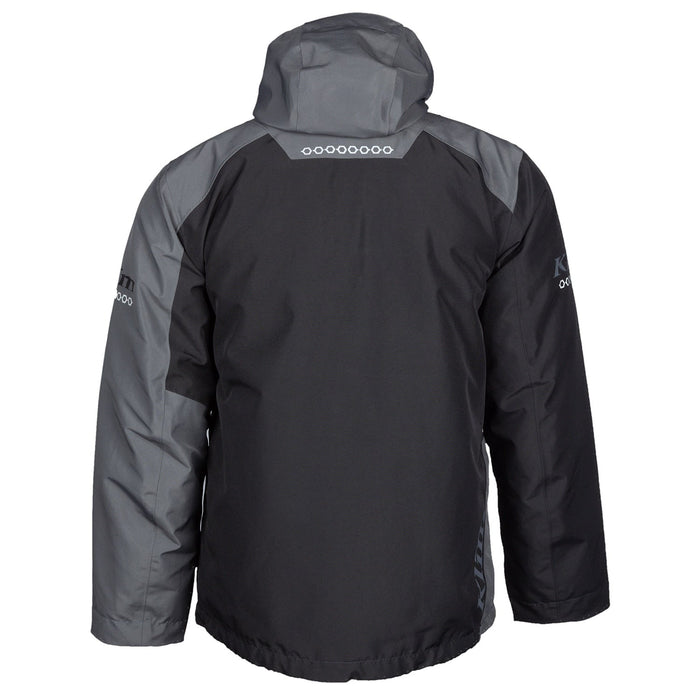 Klim Mens Kompound Hybrid Jacket - Non-Current - Black - Asphalt, view 4