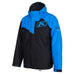 Klim Mens Kompound Hybrid Jacket - Black - Electric Blue Lemonade, view 2