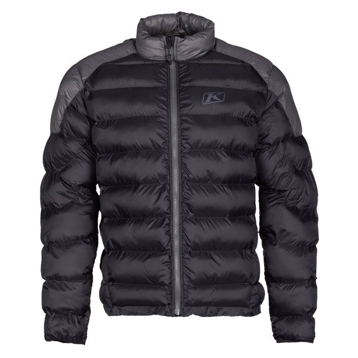 Klim Mens Kompound Hybrid Jacket - Non-Current - High Risk Red - Asphalt, view 7