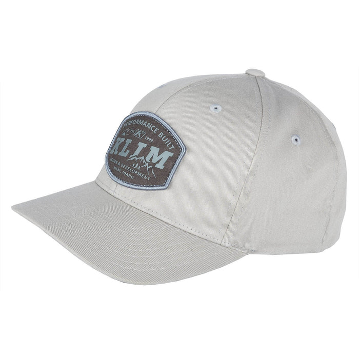 Klim Mens Glacier Hat - Monument - Asphalt, front view