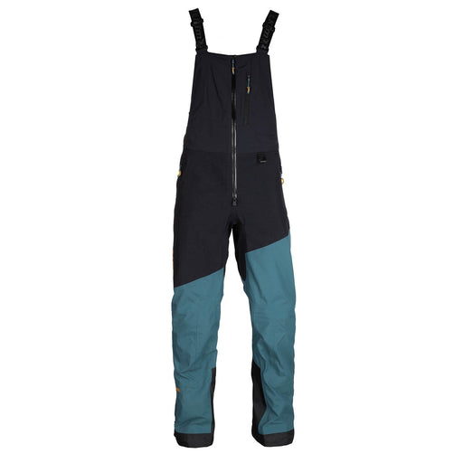 Klim Mens Storm Bib - Petrol - Sunrise, front view