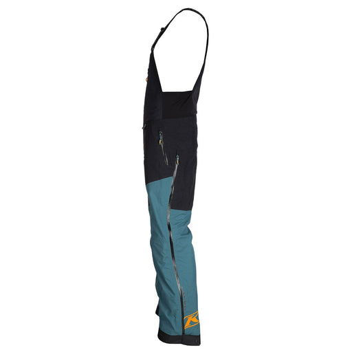 Klim Mens Storm Bib - Petrol - Sunrise, view 2