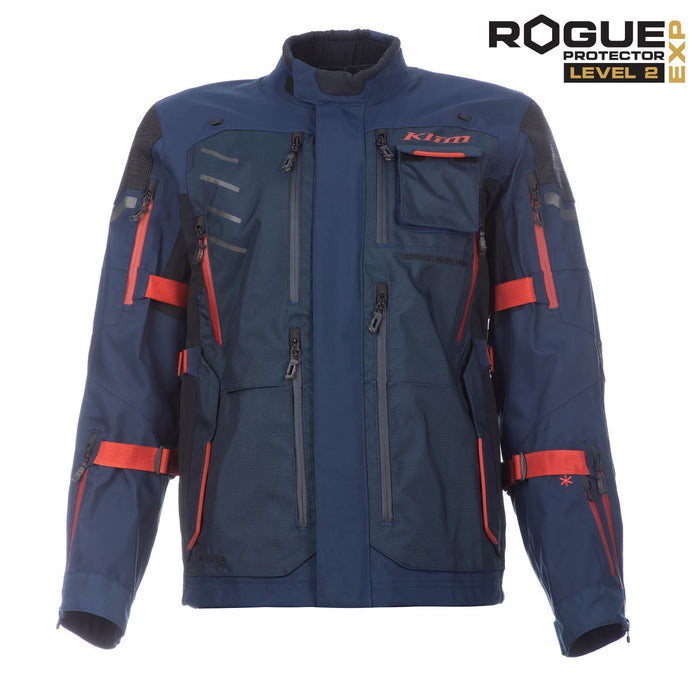 Klim Badlands Pro Jacket - Dress Blues - Red Oxide