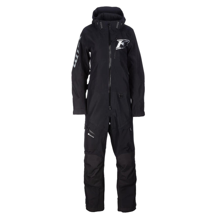 Klim Womens Shredsa One-Piece - Black - Titanium, front view