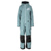 Klim Womens Shredsa One-Piece - Goblin Blue - White, front view