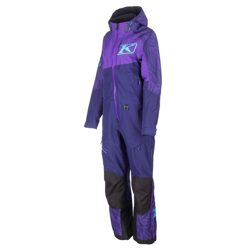 Klim Womens Shredsa One-Piece - Non-Current - Heliotrope - Scuba Blue, view 2