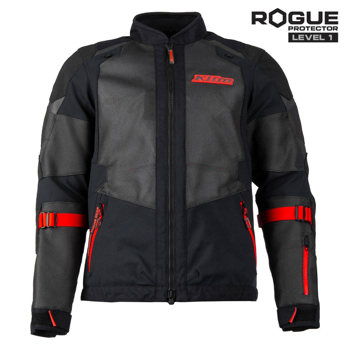 Klim Baja Jacket - Black - Fiery Red
